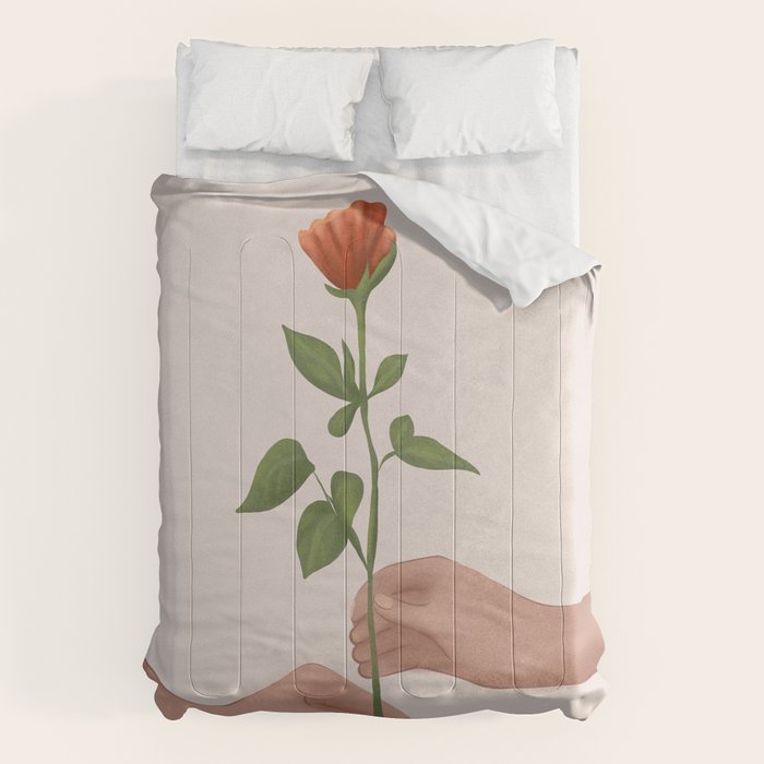A Rose for You Comforter Gallery Image 6