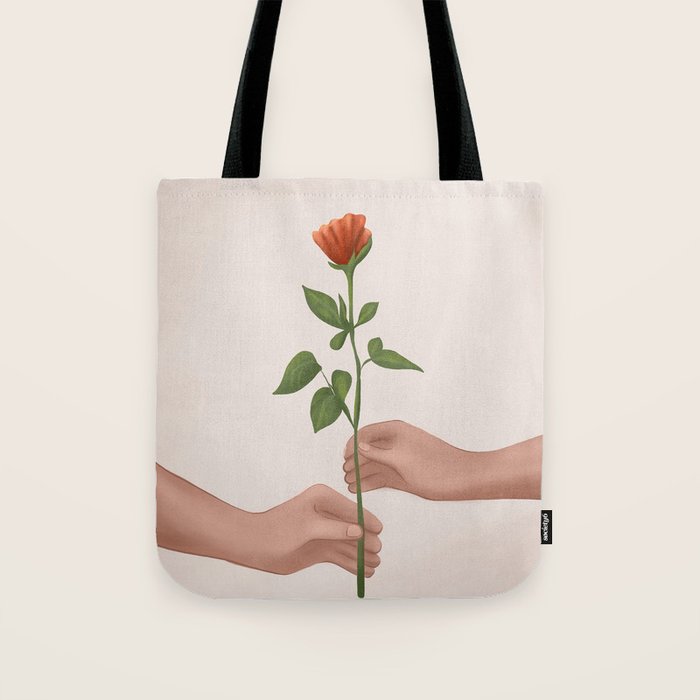 A Rose for You Tote Bag Gallery Image 1
