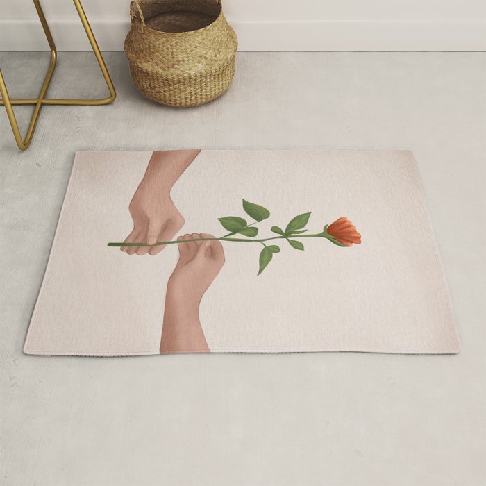 A Rose for You Rug Gallery Image 1