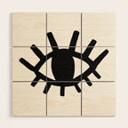 Open Eyes Wood Wall Art Gallery Image 1