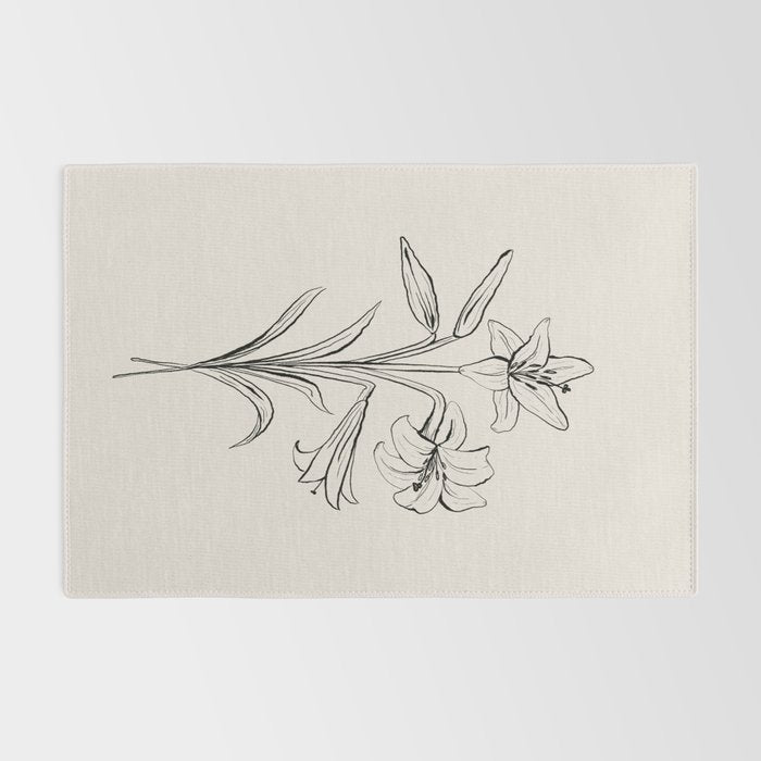 Lilies Rug Gallery Image 2