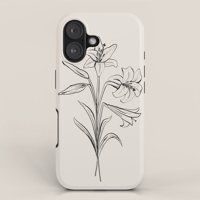 Lilies iPhone Case Gallery Image 1