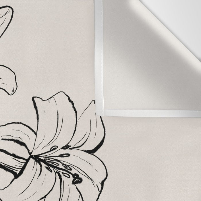 Lilies Wall Tapestry Gallery Image 3