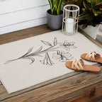 Lilies Outdoor Rug Gallery Image 2