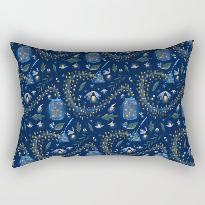 Catching Fireflies Rectangular Pillow Gallery Image 2