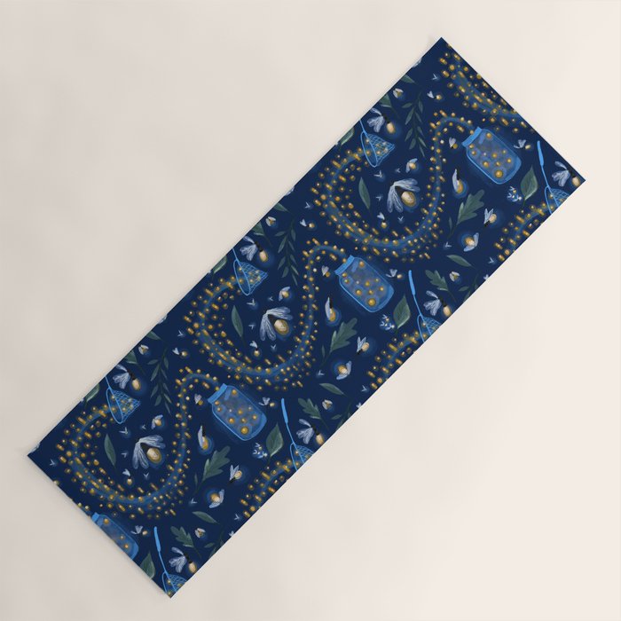 Catching Fireflies Yoga Mat Gallery Image 1