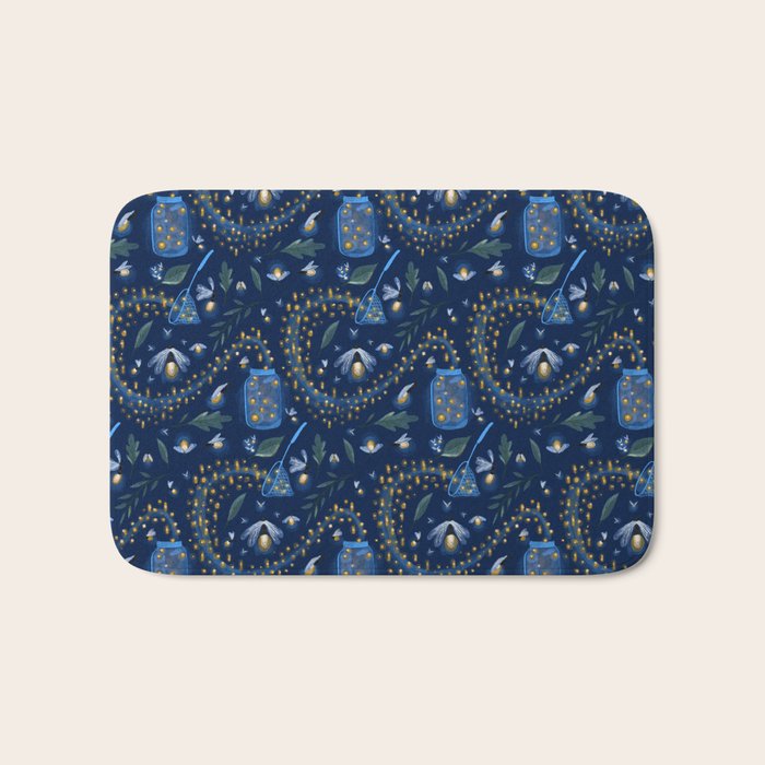 Catching Fireflies Bath Mat Gallery Image 1