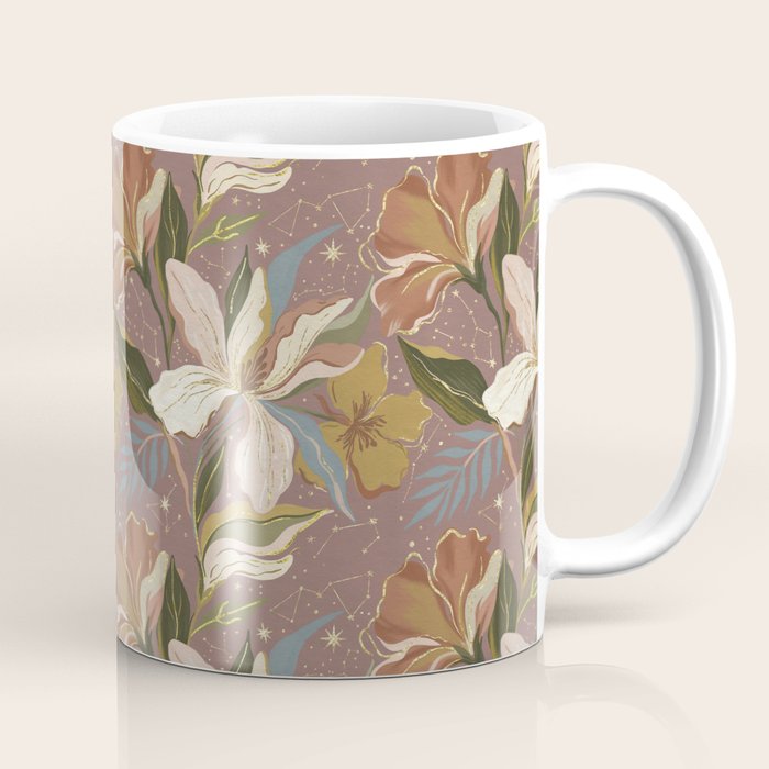 Celestial Iris Garden Coffee Mug Gallery Image 1