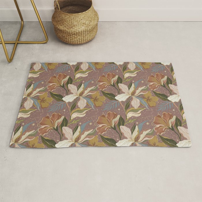 Celestial Iris Garden Rug Gallery Image 1