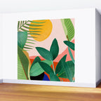 Abstract Art Tropical Leaves 126 Wall Mural Gallery Image 2