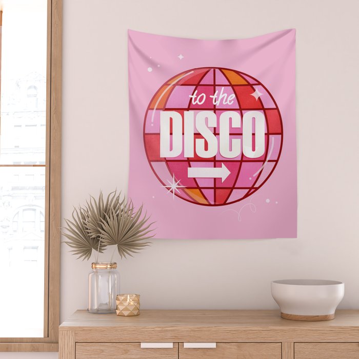 To The Disco Wall Tapestry Gallery Image 2