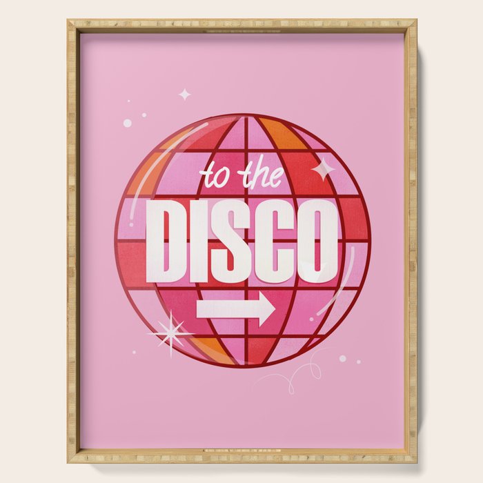 To The Disco Serving Tray Gallery Image 1