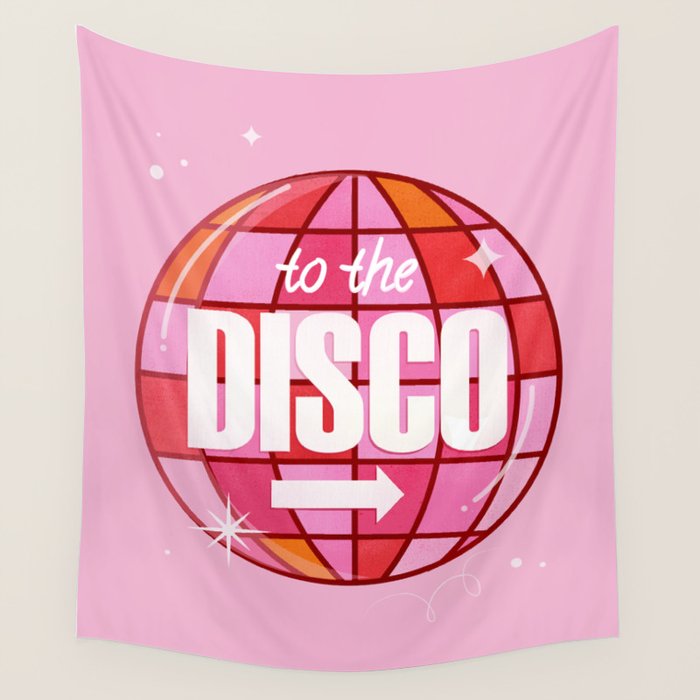 To The Disco Wall Tapestry Gallery Image 4