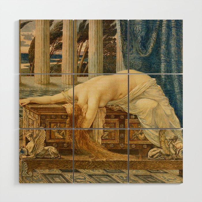 Pandora by Walter Crane Wood Wall Art Gallery Image 1