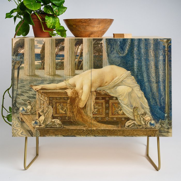Pandora by Walter Crane Credenza Gallery Image 1