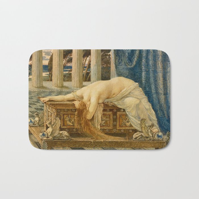 Pandora by Walter Crane Bath Mat Gallery Image 1