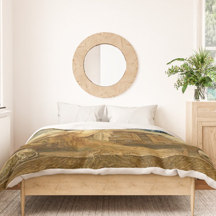 Pandora by Walter Crane Duvet Cover Gallery Image 3