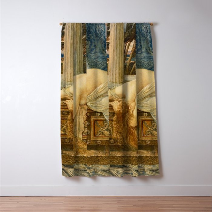 Pandora by Walter Crane Window Curtain Gallery Image 3