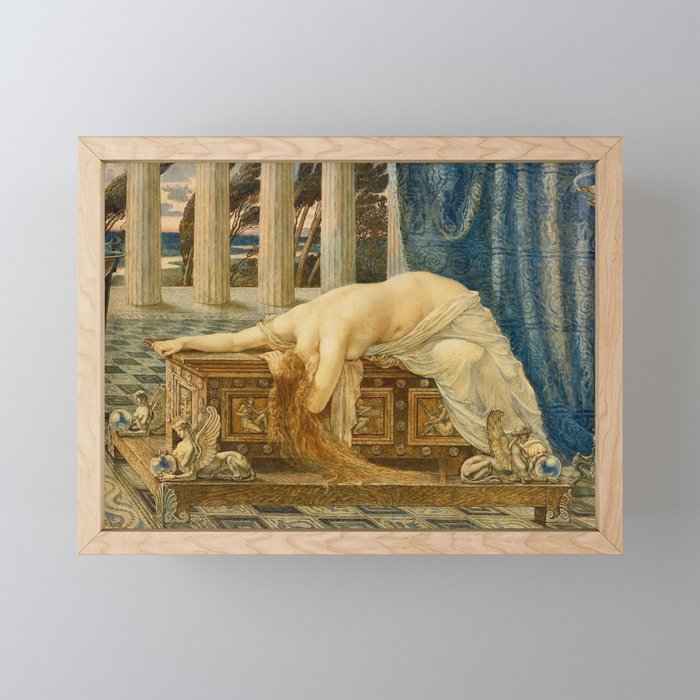 Pandora by Walter Crane Mini Art Print Gallery Image 1