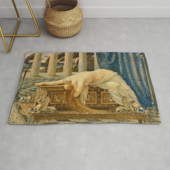 Pandora by Walter Crane Rug Gallery Image 1