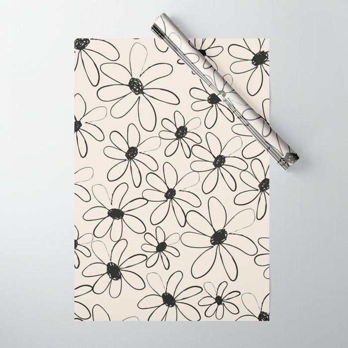 Spring Flowers Wrapping Paper Gallery Image 1
