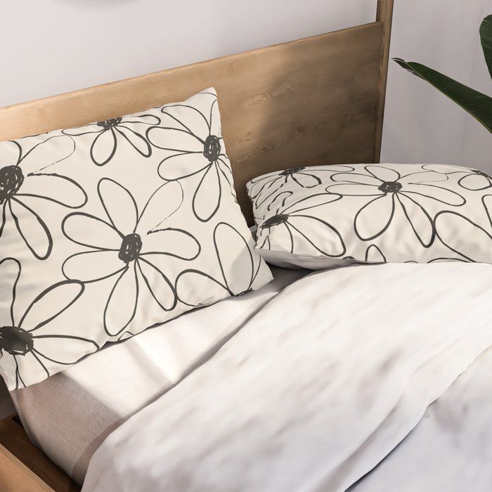 Spring Flowers Pillow Sham Gallery Image 2