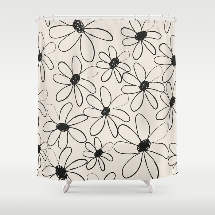 Spring Flowers Shower Curtain Gallery Image 1