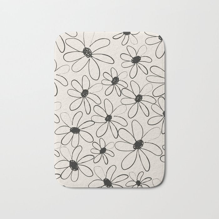 Spring Flowers Bath Mat Gallery Image 1