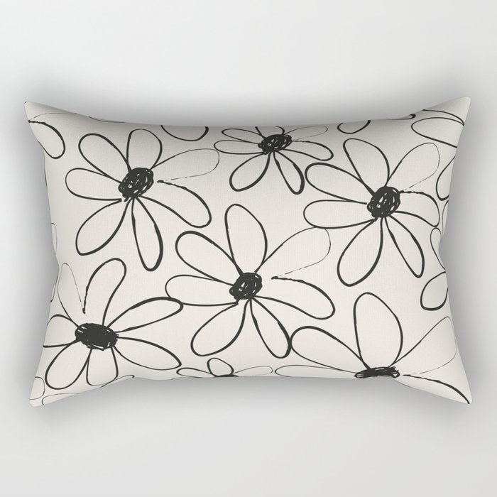 Spring Flowers Rectangular Pillow Gallery Image 2