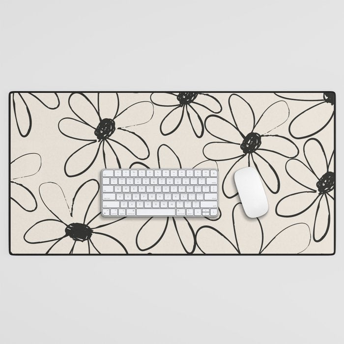 Spring Flowers Desk Mat Gallery Image 1