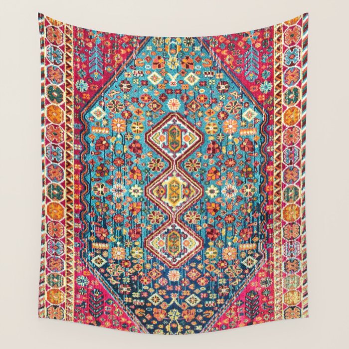 Oriental Heritage Moroccan Carpet Style Wall Tapestry Gallery Image 4