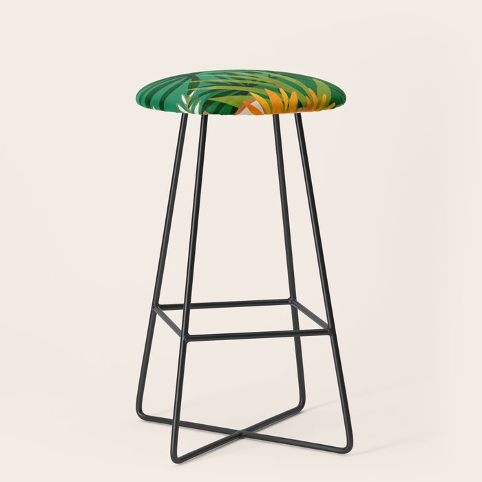 Exotic Garden Nightscape Tropics Stool Gallery Image 1