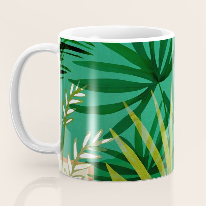 Exotic Garden Nightscape Tropics Coffee Mug Gallery Image 3