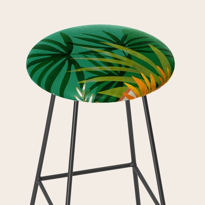 Exotic Garden Nightscape Tropics Stool Gallery Image 2
