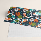 Koi Pond - Orange Wrapping Paper Gallery Image 2