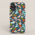 Koi Pond - Orange iPhone Case Gallery Image 1
