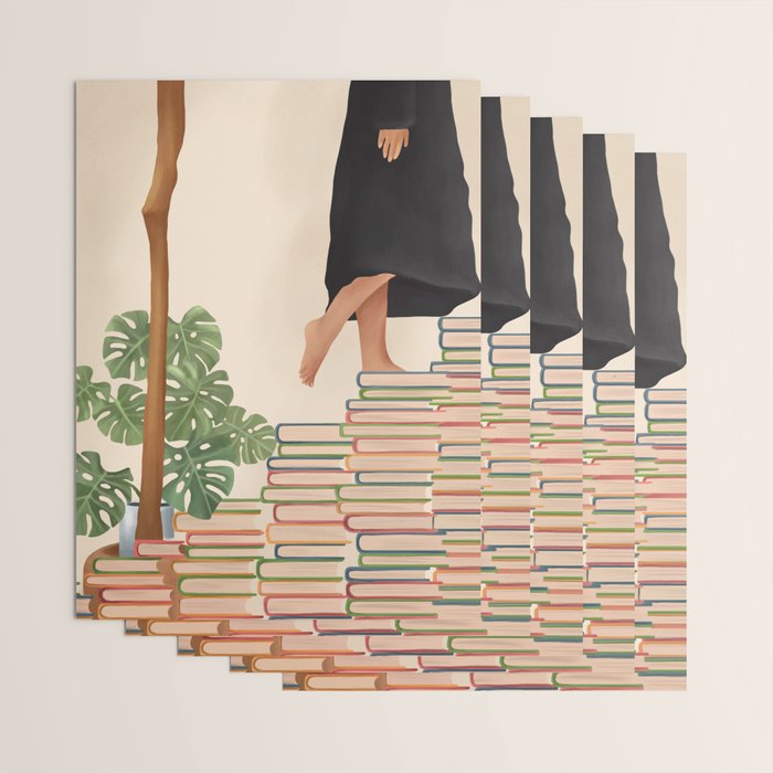 Books Wrapping Paper Gallery Image 3