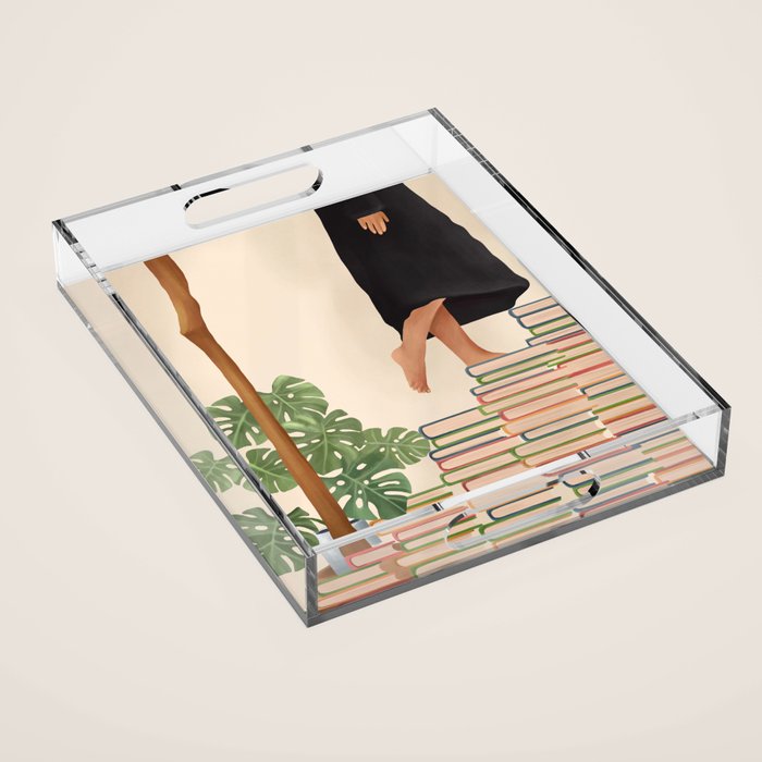 Books Acrylic Tray Gallery Image 1