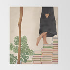 Books Throw Blanket Gallery Image 2