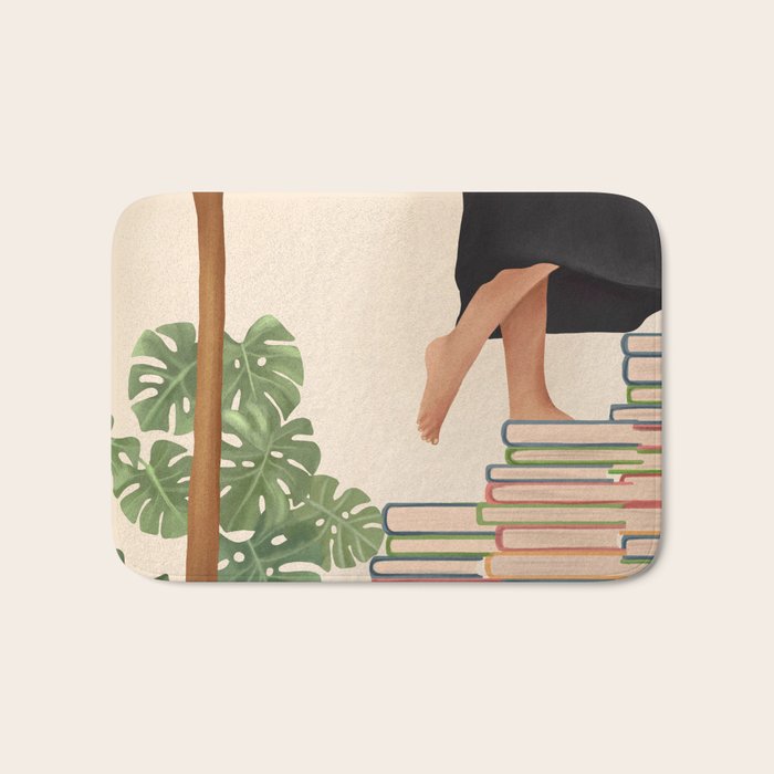 Books Bath Mat Gallery Image 1