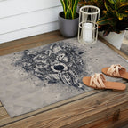 Native American Wolf Outdoor Rug Gallery Image 2