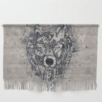 Native American Wolf Wall Hanging Gallery Image 1