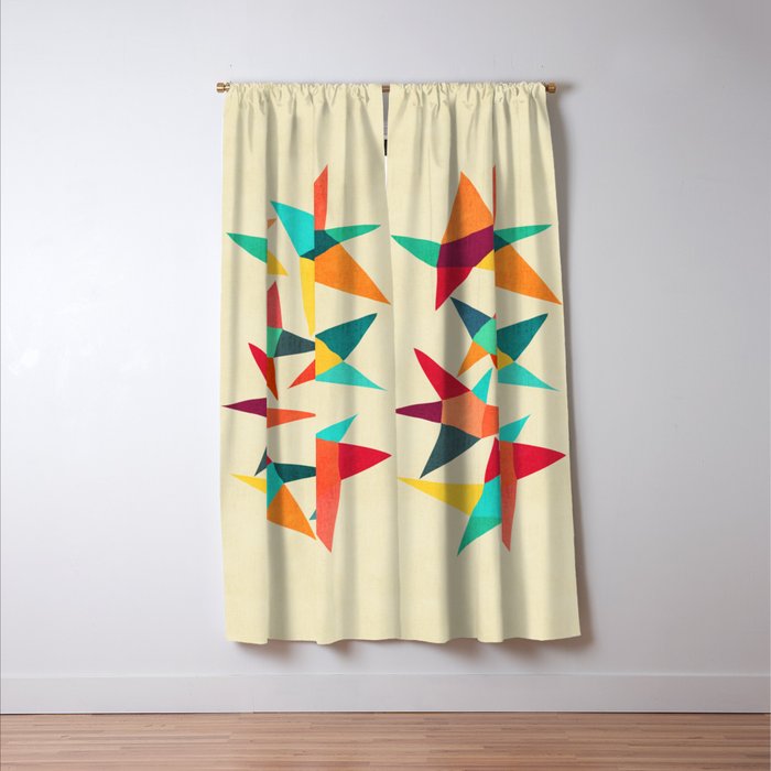 Dancing Stars Window Curtain Gallery Image 3