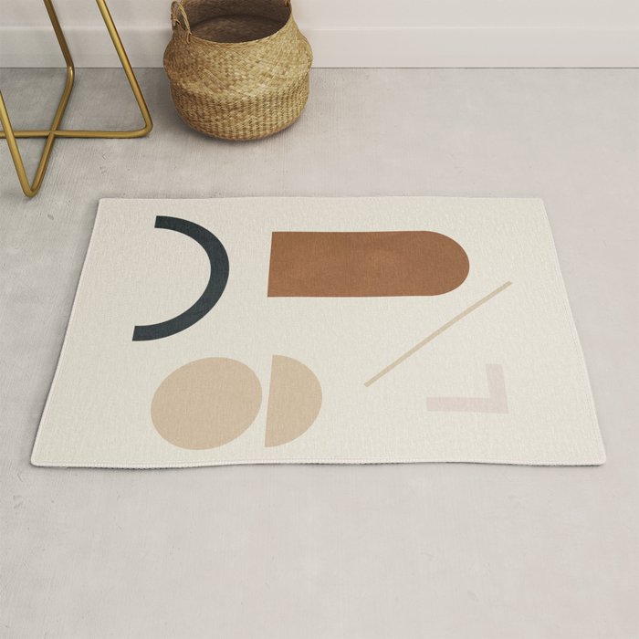 Geometric Modern Art 32 Rug Gallery Image 1
