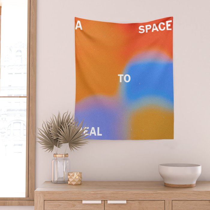 A space to heal Wall Tapestry Gallery Image 2