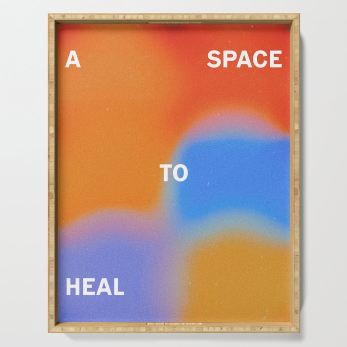 A space to heal Serving Tray Gallery Image 1