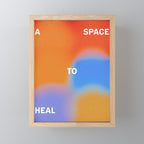 A space to heal Mini Art Print Gallery Image 1