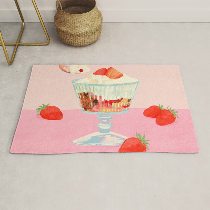 Strawberry Ice Cream Rug Gallery Image 1