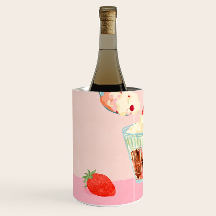Strawberry Ice Cream Wine Chiller Gallery Image 2
