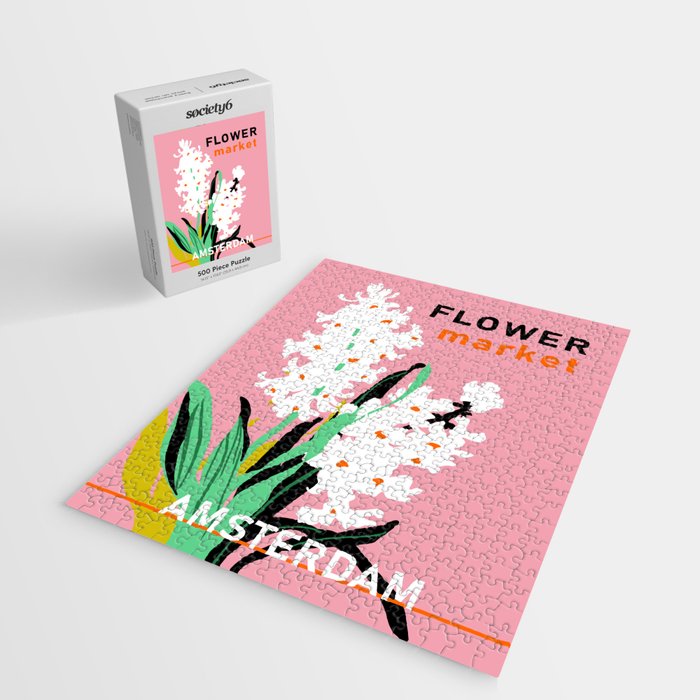 Flower Market Amsterdam Jigsaw Puzzle Gallery Image 2